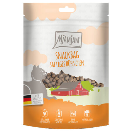 MjAMjAM Snackbag, soczysty kurczak - 4 x 125 g