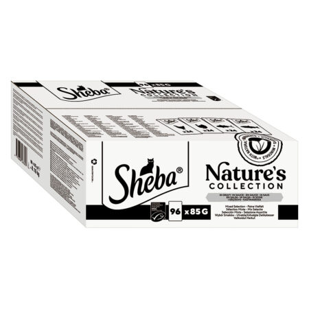 Sheba Nature's Collection w sosie, 96 x 85 g - Smakowita mieszanka