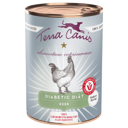 Terra Canis Alimentum Veterinarium Dieta dla diabetyków 6 x 400 g - Kurczak