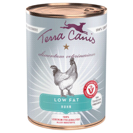 Terra Canis Alimentum Veterinarium Low Fat 6 x 400 g - Kurczak