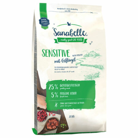 Sanabelle Sensitive, drób - 2 kg