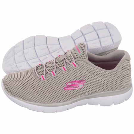 Buty Sportowe Summits Gray/Hot Pink 12985/GYHP (SK81-b) Skechers