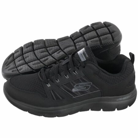 Buty Sportowe Summits Black 232069/BBK (SK114-a) Skechers