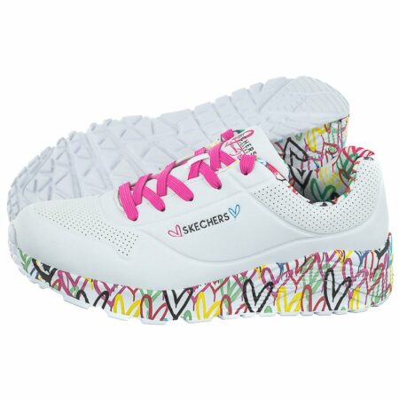 Sneakersy Uno Lite Lovely Luv White/Multi 314976L/WMLT (SK154-b) Skechers